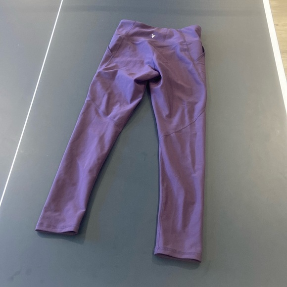 Kids old navy dark purple leggings - Picture 1 of 1